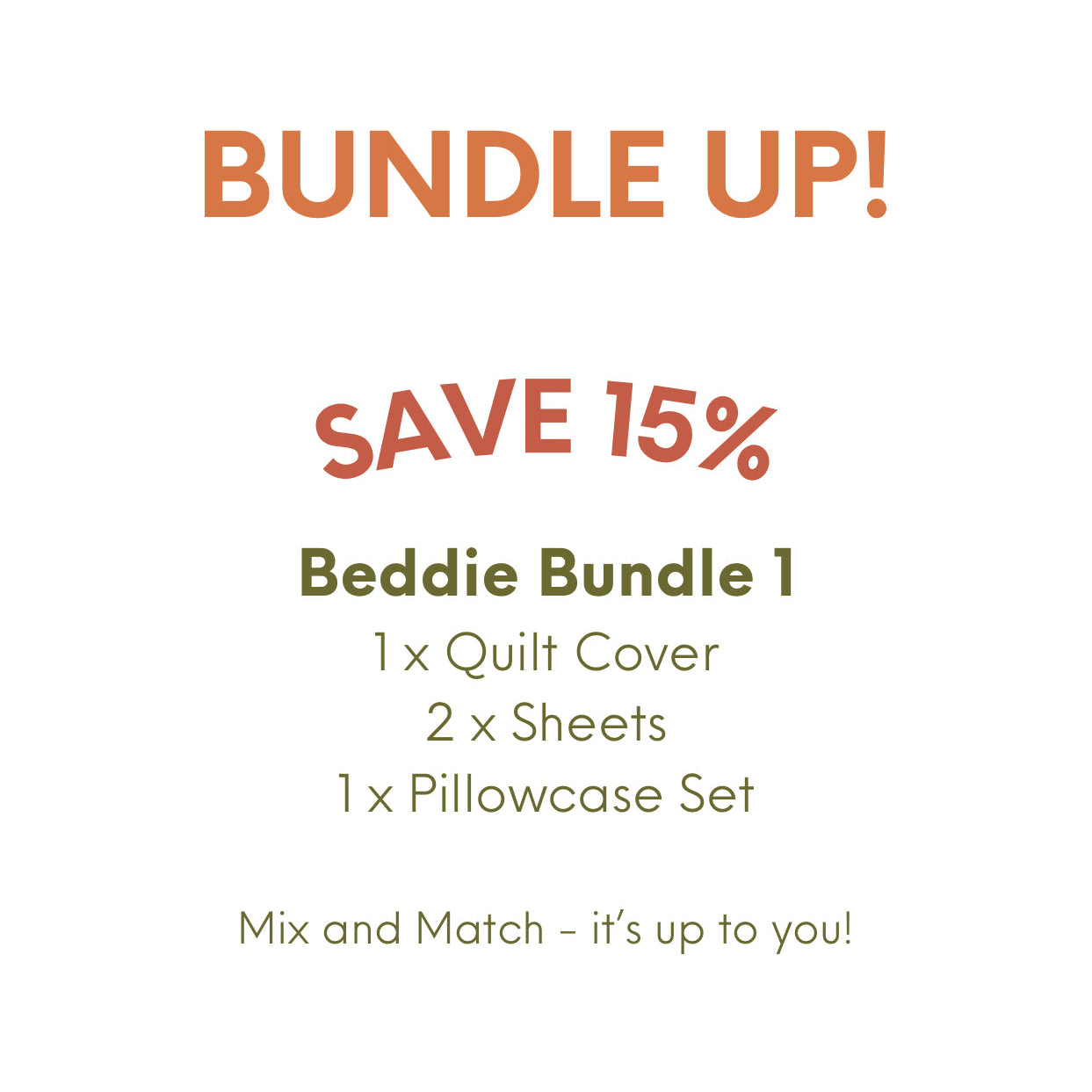 Beddie Quilt & Sheet Set - Double, Queen, King, Super King